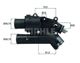TERMOSTAT FREELANDER 2 L359 06 14 DISCOVERY SPORT L550 14 RANGE ROVER EVOQUE L538 11 19 XF SPORTBRA KE X250 12 14 XF I X250 12 14