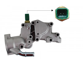 TERMOSTAT GÖVDESİ ALÜMİNYUM 106-PARTNER-BERLINGO-SAXO-XSARA-306-206-206 -P207-BIPPER-C2-C3-NEMO