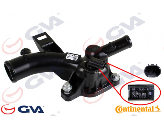 TERMOSTAT GÖVDESİ MÜŞÜRLÜ CORSA D/E-ASTRA J-AVEO 1.4-1.2 A14XER-B/D14-B12XEL