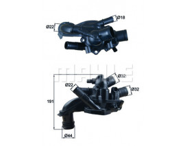 TERMOSTAT MINI N16 N18 R55 R56 R57 R58 R60 R61