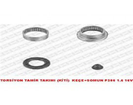 TORSİYON TAMİR TAKIMI KİTİ KEÇELİ/KAPAK SIZ P206 1.4-1.6 İNJ 2.0 HDİx O
