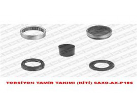 TORSİYON TAMİR TAKIMI KİTİ SAXO-AX-P106 Stabilizatör Olmayan araçlar için