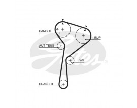 TRİGER KAYIŞI 123x270 123 DİŞ CLIO-KNG-MGN II 1.5 DCI 01 CT1035 13028BN700
