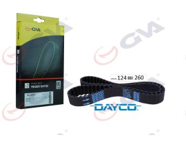 TRİGER KAYIŞI 124x260 TOYOTA COROLLA 1.3 16V 92-99 124 DİŞ