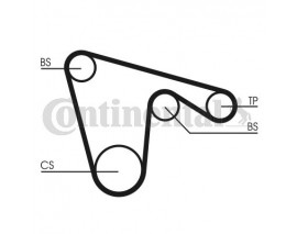 TRİGER KAYIŞI 130x150 ALFA 2.0 95-05 LANCIA 1.8 94-05 5619XS