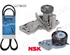 TRİGER SETİ DEVİRDAİMLİ FIESTA IV - V 98 05 FUSION 02 08 1.6 16V FOCUS II 04 08 1.6 16V MAZDA 121 III 1.25 96 04 VOLVO S40 II 1.6 05 12 V50 05 12 MAZDA II 1.25 / 1.4 / 1.6 04 12 KTB286-7S7G8591A2C