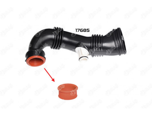 TURBO HORTUM CONTASI PARTNER TEPEE-P107-P206-P207-P307-P308-P1007-EXPERT III-C2-C4-BERLINGO 1.6HDI