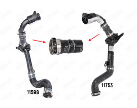 TURBO HORTUMU KÜÇÜK PLASTİK PARÇA HARİÇ MEGANE III-FLUENCE 1.5 DCI 11