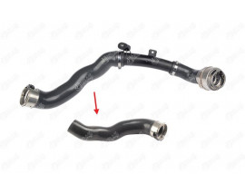 TURBO HORTUMU PLASTİK BORU HARİÇ OK İLE GÖSTERİLEN BÜYÜK HORTUM DACIA DOKKER MPV KE 1.3 TCe 130 KENE 19