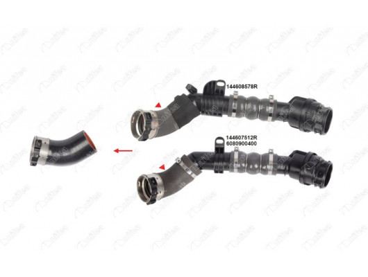 TURBO HORTUMUPLASTİK BORU HARİÇ4 KAT POLYESTER KULLANILMIŞTIR DACIA DOKKER