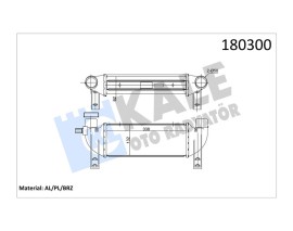 TURBO INTERCOOLER RADYATORU CONNECT 1.8TDCI 02 06 AL AL