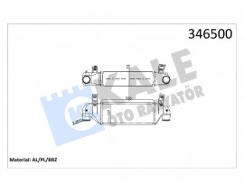 TURBO INTERCOOLER RADYATORU FOCUS 1.8TDCI 98 05 CONNECT 1.8 TDCI 04 09- 338 127 73