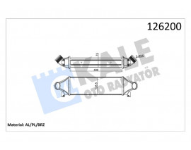TURBO INTERKOLL RADYATORU TRANSIT V184 2.4TDCI 135PS 140PS 01 06 V347 06 07 A.CEKER