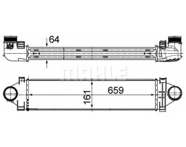 TURBO RADYATORU 224DT DW12BTED4 FREELANDER 2 L359 06 14