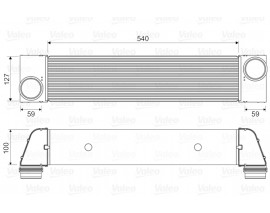 TURBO RADYATORU 306D1 R.R 3 VOGUE L322 02 12 BMW M57 E65 E66 02 08