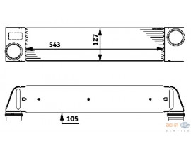 TURBO RADYATORU 306D1 R.R 3 VOGUE L322 02 12 BMW M57 E65 E66 02 08 PREMIUM LINE