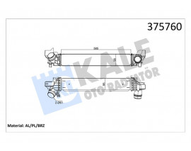 TURBO RADYATORU B38 BMW F40 F44 F45 F46 F48 F39 MINI B36 B38 F54 F55 F56 F57 F60
