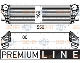 TURBO RADYATORU BMW B47 N47 N57 F10 F11 F12 F01 F02 F03 F04 PREMIUM LINE