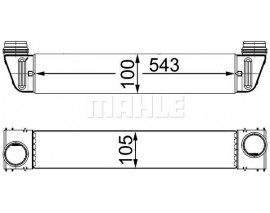TURBO RADYATORU BMW E60 M47 M57N