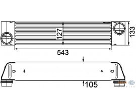 TURBO RADYATORU BMW M57N E60 E63 E64 E65 PREMIUM LINE