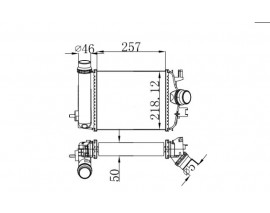 TURBO RADYATÖRÜ BRAZİNG CLIO V DUSTER 20 DUSTER 20