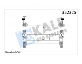 TURBO RADYATORU FORD RANGER 2.2 TDCI AT MT KLIMALI KLIMASIZ 11