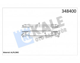 TURBO RADYATÖRÜ INTERCOOLER CORSA D AL/PL/BRZ 450x97x52