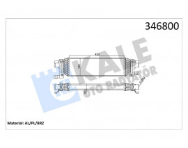 TURBO RADYATORU INTERCOOLER FUSION 1.6TDCI 90PS 02 MAZDA 2 03 1.4 DE 450 142 50