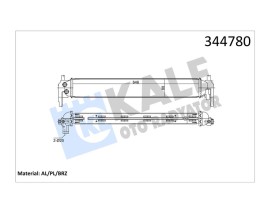 TURBO RADYATÖRÜ INTERCOOLER POLO 1.2 TSİ 11/09 AL/PL/BRZ