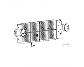 TURBO RADYATÖRÜ INTERCOOLER TRANSPORTER T5 -MULTIVAN V 720x194x32