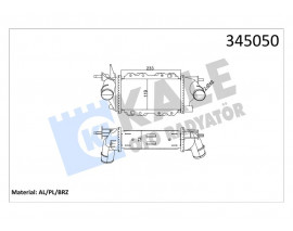 TURBO RADYATÖRÜ INTERCOOLER VECTRA 2.0-2.2 DTİ MEK AL/PL/BRZ