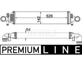 TURBOSARJ RADYATORU MERCEDES W176 W246 C117 X156