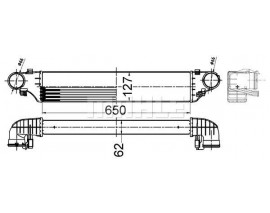 TURBOSARJ RADYATORU MERCEDES W203 CL203 S203 C209 A209