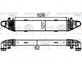 TURBOSARJ RADYATORU MERCEDES W204 S204 C204 W212 C207 A207