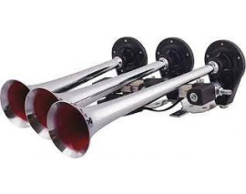 ÜÇ BORULU-MELODİLİ 12V DALİ-SAYDIRMALI ARAP KORNA-KROM BORULU