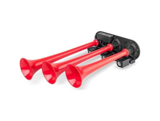 ÜÇ BORULU-MELODİLİ 12V DALİ-SAYDIRMALI ARAP KORNA-PLASTİK BORULU