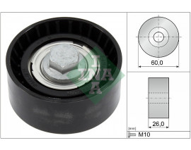 UMLENK-/FÜHRUNGSROLLE. KEİLRİPPENRİEMEN OPEL/VAUXHALL