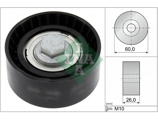 UMLENK-/FÜHRUNGSROLLE. KEİLRİPPENRİEMEN OPEL/VAUXHALL