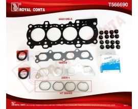 ÜST TAKIM CONTA CORTECO KEÇELİ SUBP.LAST SUBAP KAPAK CONTASIZ FOCUS II 1.6 16V 03 100HP