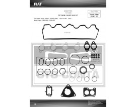 ÜST TAKIM CONTASI DOBLO 1.9 DİZEL KEÇELİ SKC SİZ SUBAP LASTİKLİ