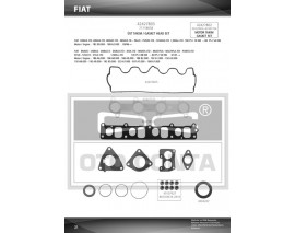 ÜST TAKIM CONTASI DOBLO-ASTRA H-VECTRA C-ZAFIRA 1.9 JTD KEÇELİ SKC SİZ SUBAP LASTİKLİ