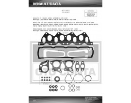 ÜST TAKIM CONTASI KNG-R19-MGN-SCENIC 1.9 DZL. KEÇELİ SUBAP LASTİKLİ SKC SİZ