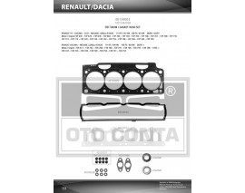 ÜST TAKIM CONTASI LGN 1.8-2.0 KEÇELİ SKC STD SUBAP LASTİKLİ