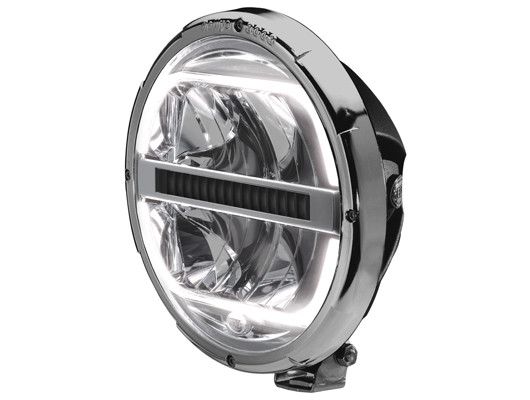 UZUN HUZME FAR 12V-24V LED KROM 222 MM