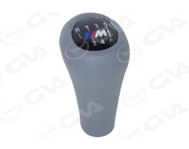 VİTES TOPUZU BMW M POWER 6 VİTES IŞIKLI E30 E34 E36 E39 E46 E60 E90 E92 GRİ DERİ