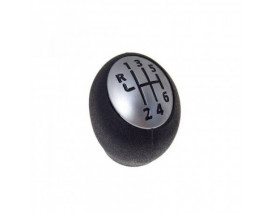 VİTES TOPUZU SİYAH 6 İLERİ KROM FLUENCE-MEGANE III