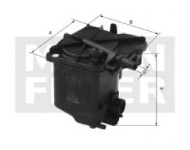 WK939/2 YAKIT FİLTRESİ PARTNER-206-207-307-407-BERLINGO-C2-C3-C4-C5-FIESTA-FOCUS-CMAX-TEPEE 1.6