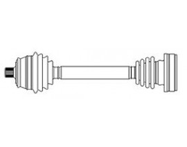 x AKS KOMPLE SAĞ A4 1.6 94-01 PASSAT 1.6 96-00