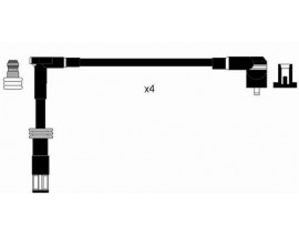 x BUJİ KABLOSU ALFA 156 166 GTV SPIDER 145 1.4İE TS 2.0 TS 1995-2001 146 1.4İE TS 2.0 TS 1995-2