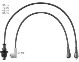 x BUJİ KABLOSU P205-P305-P309-P405-BX 1.6-1.9 8V 83-97